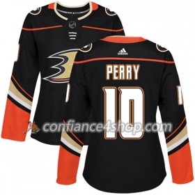 Adidas Maillot de Hockey Anaheim Ducks Corey Perry 10 2017-2018 Noir Authentic - Femme